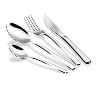 Blaumann pSteel Cubertería Completa 24 Piezas Acero Inoxidable, Juego de Cubiertos 6 Personas, Hogar, Camping, Hoteles, Acabado Espejo Pulido Brillante, Diseño Moderno y Elegante