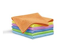 Blaumann Set 6 Paños de Cocina Microfibra, Juego de Bayetas Suaves para Secar, Super Absorbentes, Grandes 30x30cm, Toallas para Limpieza Cocina, Coche, Cristales, Baño, Reutilizables, Multicolor