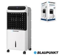 Blaupunkt Climatizador Evaporativo Aire Acondicionado Portátil Frio/Calor 80W 12L con Temporizador 12H, Mando a Distancia y Pantalla Digital