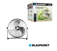 BLAUPUNKT Ventilador Industrial Cromado de Suelo, 50 cm, 130 W