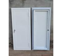 Blazea Puerta de Inspección Placa de Cubierta del Panel de Acceso con Cerradura, Puerta de Acceso a La Trampilla de Pared, Puerta de Servicio de Inspección Metálica Insonorizada(65x100cm)