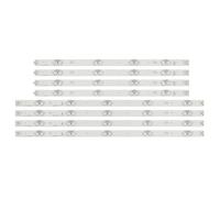 BLBGKHKKVD Tira de Luces LED de 8 Uds 6916L-1715A 1716A 6916L-1948A 1949A Apta for LG 47 ''TV LC470DUH LC470DUE 47LB5800 47LB5700-ZB 47LF5610 47LB6520(Original 47LB)