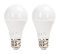 Blendend Bombilla LED 10W E27 A60, pack de 2, 800 lúmenes, 2700K, ahorro energético, ideal para iluminar hogares y espacios de trabajo.