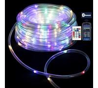 Blendend Guirnalda de luces USB, Φ5 mm, RGBIC, 5 m - Ideal para decorar eventos, crear ambientes festivos y aportar color a espacios interiores.