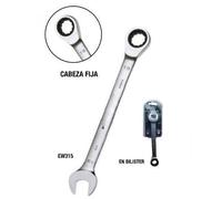 Blendend Llave carraca combinada 11mm x 168mm, ideal para apretar y aflojar tornillos en trabajos mecánicos y de mantenimiento.