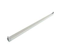 Blendend Tubo LED T8 1.2M, portalámparas sencillo, plástico, ideal para iluminación eficiente en oficinas y espacios comerciales.