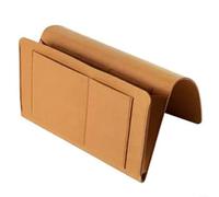 BlesConi Organizador de fieltro para borde de sofá, bolsa de almacenamiento colgante para teléfono y cables de datos, diseño cosido resistente para mantener la habitación ordenada, accesorio de