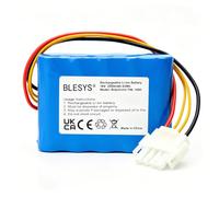 BLESYS Batería de repuesto para robot cortacésped, batería de iones de litio compatible con AL-KO Robolinho 100 110 1000 1100 repuesto para AL-KO 440629