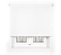 Blindecor Ara Premium | Estor liso translúcido de mayor calidad - Blanco, 130 x 240 cm (Ancho por Alto). Tamaño de la Tela 127 x 235 cm . Estores para ventanas