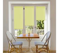 Blindecor Aure | Estor enrollable Easyfix translúcido liso - Verde pistacho, 37 x 180 cm (ancho por alto) | Tamaño de la Tela 34 x 175 cm | Estores sin herramientas para ventanas