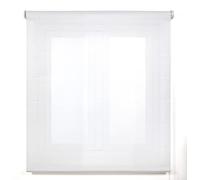 Blindecor Belmont estor enrollable tejido translúcido brillante - Blanco, 180 x 180 cm (Ancho por Alto). Tamaño de la Tela 177 x 175 cm. Estores para ventanas