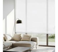Blindecor Belmont estor enrollable tejido translúcido brillante - Blanco, 190 x 180 cm (Ancho por Alto). Tamaño de la Tela 187 x 175 cm. Estores para ventanas