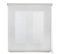 Blindecor Belmont estor enrollable tejido translúcido brillante - Gris plata, 120 x 180 cm (Ancho por Alto). Tamaño de la Tela 117 x 175 cm. Estores para ventanas