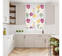 Blindecor Digital | Estor Enrollable Translúcido Estampado |Familia Cocina| Modelo C-Applepie | 170 x 180 cm (Ancho por Alto) Tamaño de la Tela 166 x 175 cm | Estores para Ventanas