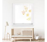 Blindecor Digital | Estor Enrollable Translúcido Estampado |Familia Infantil| Modelo F-Noche Estrellada | 110 x 180 cm (Ancho por Alto) Tamaño de la Tela 106 x 175 cm | Estores para Ventanas