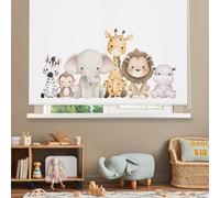 Blindecor Digital | Estor Enrollable Translúcido Estampado |Familia Infantil| Modelo F-Sabana Baby | 170 x 180 cm (Ancho por Alto) Tamaño de la Tela 166 x 175 cm | Estores para Ventanas