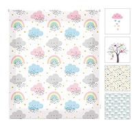 Blindecor Digital Infantil | Estor Enrollable Translúcido con Estampado Impresión Digital | Modelo Rainbow | 110 x 180 cm (ancho por alto) Tamaño de la Tela 107 x 175 cm | Estores para Ventanas
