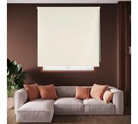 Blindecor Draco Estor enrollable opaco liso - Beige, 120 x 175 cm (Ancho por Alto). Tamaño de la Tela 117 x 170 cm. Estores térmicos blackout