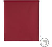 BLINDECOR Estor Enrollable EasyFix Opaco Liso Modelo ZEUS - Estor Instalación SIN HERRAMIENTAS - Estor Ventana - Estor Enrollable Blackout para Ventanas Bordeaux red