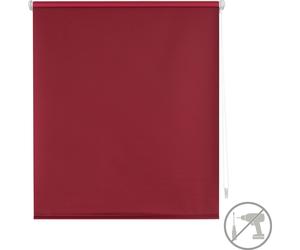 BLINDECOR Estor Enrollable EasyFix Opaco Liso Modelo ZEUS - Estor Instalación SIN HERRAMIENTAS - Estor Ventana - Estor Enrollable Blackout para Ventanas Bordeaux red