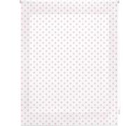 BLINDECOR Estor Enrollable Infantil - Estores Enrollables Elegantes y Prácticos - Estor para Ventana con Diseño Único - Estor Premium Enrollable White with pink stars 120x250