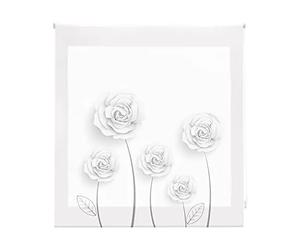 BLINDECOR - Estor Enrollable Translúcido con Estampado - Estores Enrollables Elegantes y Prácticos - Estor para Ventana con Diseño Único