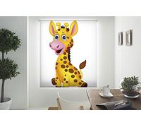 Blindecor Estor enrollable translúcido digital, Infantil,Girafa, 150X180 cm (W-I-54168)