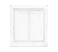 Blindecor Estor Enrollable Visillo translúcido - Visillo Blanco, Estor de 110 x 180 cm (Ancho x Alto). Tamaño de la Tela 107 x 175 cm. Estores para Ventanas visillos