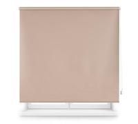 Blindecor Estor Opaco a Medida | Color Marfil | 135 x 230 cm (Ancho por Alto) Tamaño de la Tela 132 x 225 cm | Estores Enrollables Opacos para Ventanas
