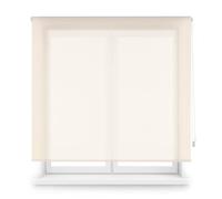 Blindecor Estor Screen a Medida | Color Beige | Estor Screen 125 x 250 cm (Ancho por Alto) Tamaño de la Tela 122 x 245 cm | Estores Enrollables Screen para Ventanas