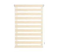Blindecor Indus Luxury Sin Herramientas | Estor Lino 72 x 180 cm Noche y Día Sin Taladrar | Tamaño de la Tela 69 x 175 cm | Estor Ventana abatible