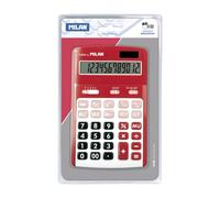 Blister calculadora 12 dígitos roja