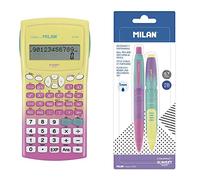 Blíster calculadora científica M240 Sunset Rosa + Blíster 1 bolígrafo + 1 portaminas Compact (BWM10438)