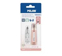 Blíster cinta correctora 5 mm x 6 m 1 recambio, serie 1918, rosa MILAN, BWM10478P