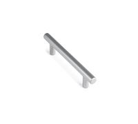 Blister con 4 tiradores de mueble tipo asa fabricado en acero inoxidab