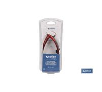 Blíster Gafa de Seguridad Anatómica con protección frente a Rayos UV UNE-EN 166 F color rojo COFAN 11000321BL