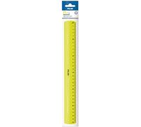 Blister regla de 30cm, amarillo nuevo