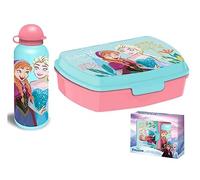 Frozen Set Sandwichera y Cantimplora Disney Friends 80177 aluminio 500 ml