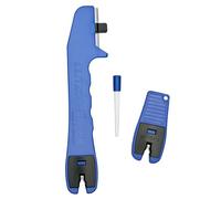 BLITZSCHÄRFER Set de 3 piezas afilador de cuchillos afilador para cuchillos y tijeras Blitzschärfer Miniblitz Afilador Cerámico manual y portátil