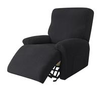BLLMTEAR Funda de Sillón Relax Elásticas, Fundas de Butacas Relax Reclinable Universal Ajustables, 4 pezzi Fundas Reclinables de Sofá Cubiertas Protector para Sillón Relax con Bolsillos(A6)