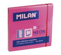 Notas Adhesivas Milan 100H 76X76 Neon Rosa (Set de 10)