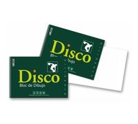 Bloc de dibujo LISO disco espiral 130g. 230x330mm 20 hojas