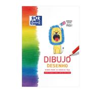 Bloc de dibujo oxford kids encolado liso a2 90g 20h