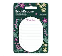 Bloc de notas adhesivo con flores “To do list” - 68 x 88 mm, 60 hojas