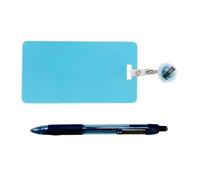 Bloc de notas de borrado reutilizable, tablero de dibujo lavable, mini bloc de notas, soporte de base de polímero, accesorio funcional escolar, tableta de escritura para el hogar, oficina, viajes