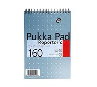 Bloc de notas metálico Pukka 140 x 205 mm 160 páginas de 80 g / m2 Paquete de 3 cuadernos