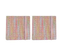 Bloc de papel profesional de acuarela de 30 hojas, modelo trenzado de 8 x 8 | Diario de dibujo de acuarela para dibujantes y estudiantes, cuaderno de bolsillo para pintura de viajes, 30 hojas de 300 g/m²