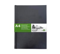 Bloc dibujo liderpapel esbozos encuadernado din a4 210x297 mm 100 hojas 100 g/m2 color negro - DL11