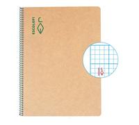 Bloc Escolofi Green Tapa Dura A4 50H Mm 3X3X16 80G Reciclado Con Margen Verde (Set de 5)