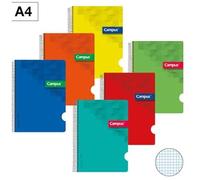 Bloc marca CAMPUS modelo BLOC CAMPUS A4 T.PP 80H 90G MM